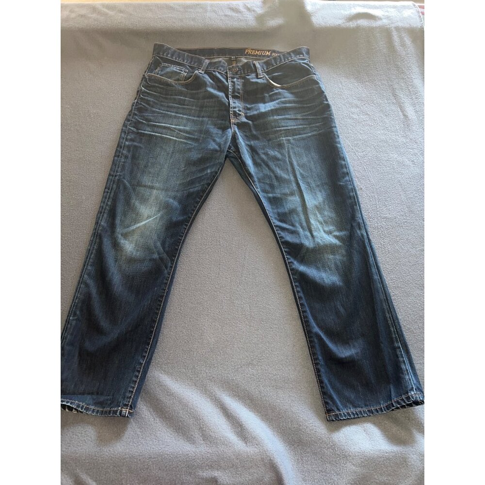 Lot of‎ 3 Men's Pants 38x30 GAP Jeans, Calvin Klein Black, DKNY Khaki Bundle - Picture 2 of 16